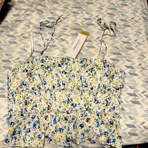 I am selling a forever new conscious Sia printed ruched bustier  Size 8